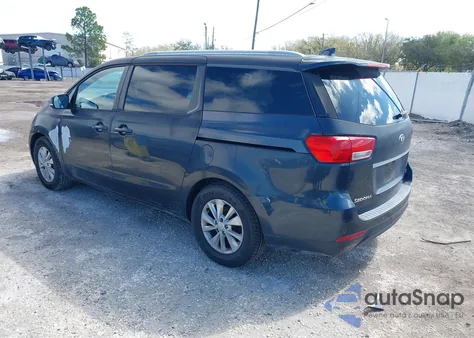 2017 Kia Sedona Lx z USA, uszkodzony, nr VIN KNDMB5C16H6265656